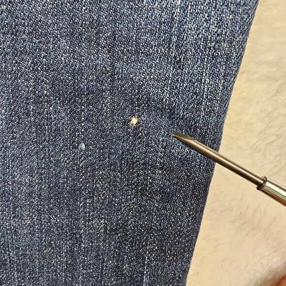 Vienus Jeans Size 27 Something Edwin Womens Straight Leg Western Scroll Pocket - Picture 2 of 14